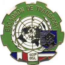 ESCADRON DE TRANSPORT 403° BSL DIVISION LECLERC
