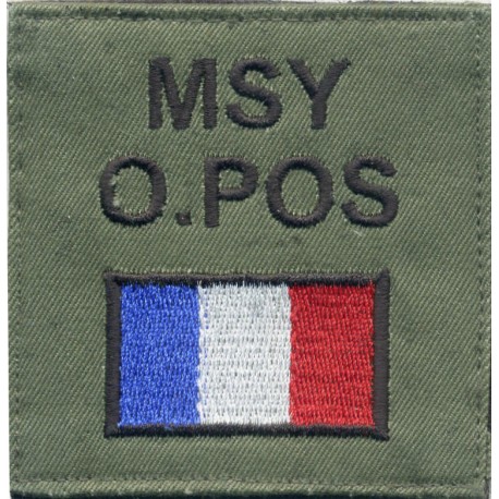 BANDE PATRONYMIQUE POUR TROUSSE NBC - Insignes militaires collections