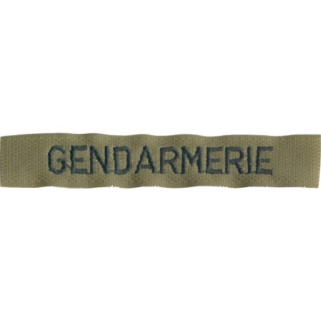 BANDE PATRONYMIQUE GENDARMERIE