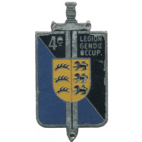 4° LEGION GENDARMERIE D'OCCUPATION